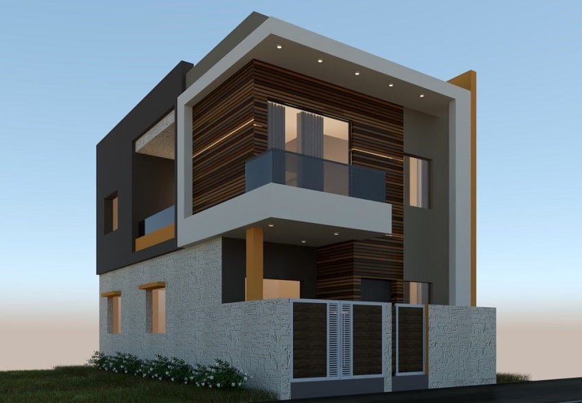 Front elevation designs for small house